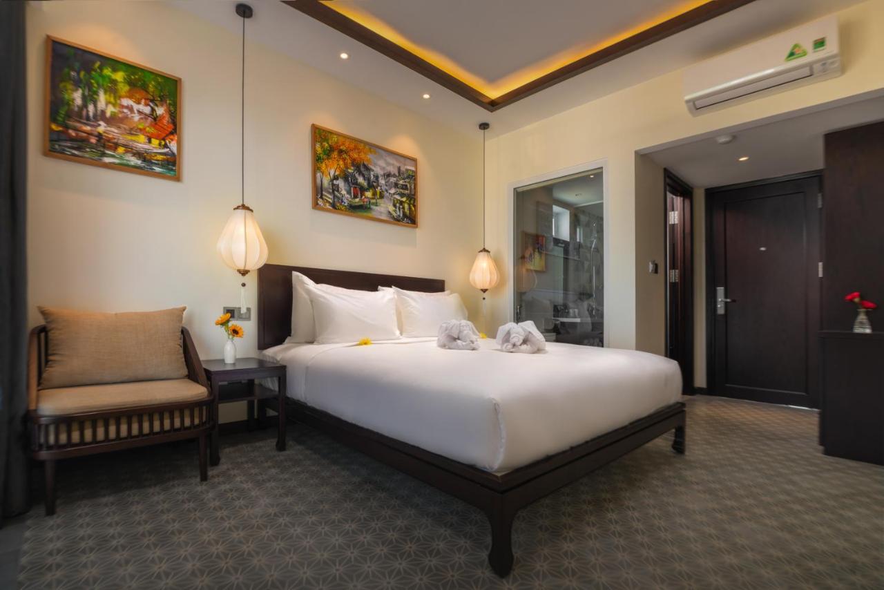 Hoi An Merrily De Art Hotel Bagian luar foto